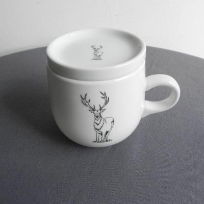 REF 4599 MUG COUVERCLE CERF DEBOUT