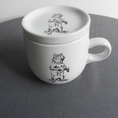 REF 4599 MUG COUVERCLE OURS DEBOUT