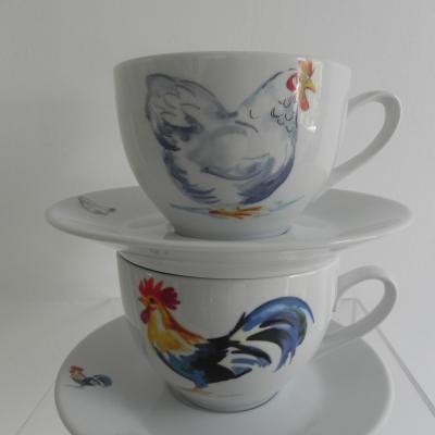 REF 6830 JUMBO POULE (sans sous tasse)