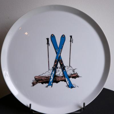 REF 8501 PLAT TARTE SKI