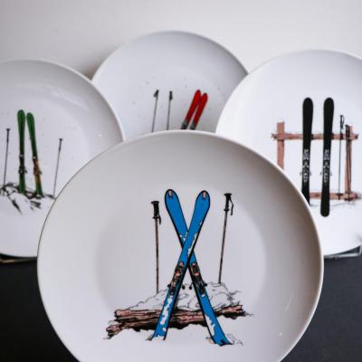 REF 8540 ASSIETTE PLATE LEO SKI