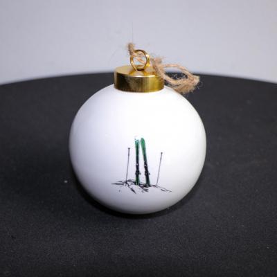 REF 6862 BOULE DE NOEL SKI